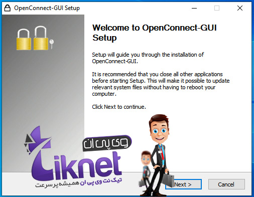آموزش نصب و استفاده از Openconnect در ویندوز