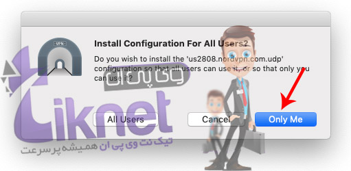آموزش نصب OPENVPN برای mac